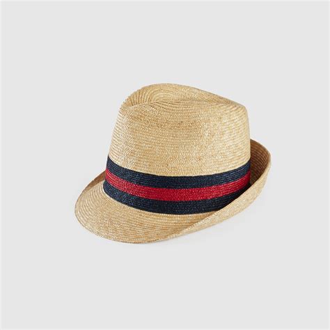 gucci fedora trilby hat.